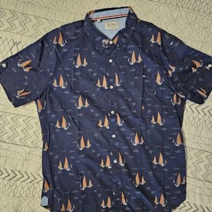 Men's Short Sleeve Button Shirt